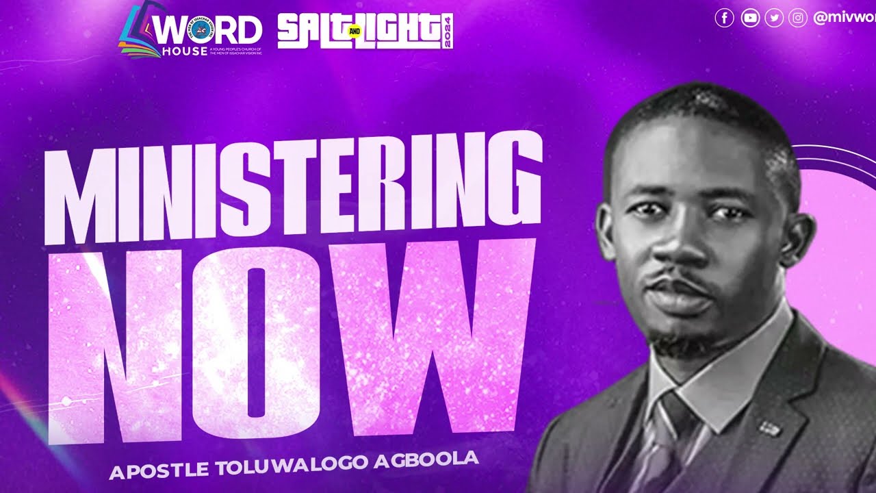 KINGDOM IDENTITY || APOSTLE TOLUWALOGO AGBOOLA