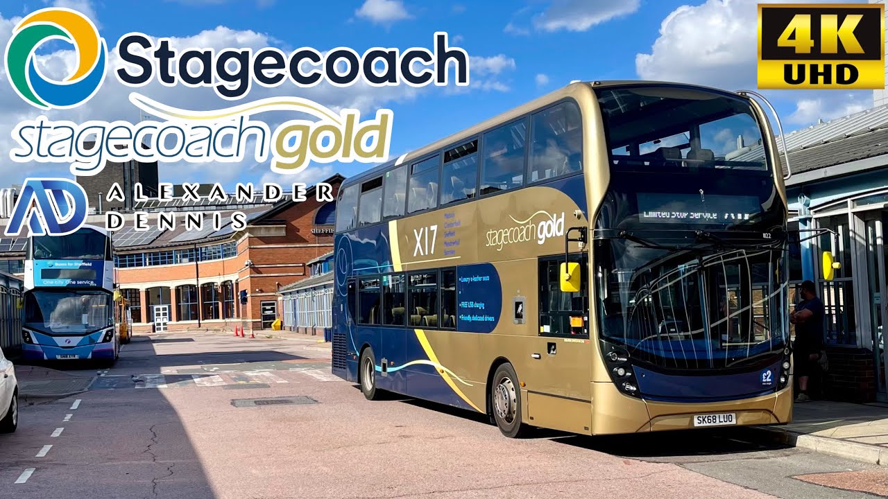[Stagecoach Gold Yorkshire: X17 Sheffield to Wirksworth via Chesterfield & Matlock] ADL Enviro400MMC