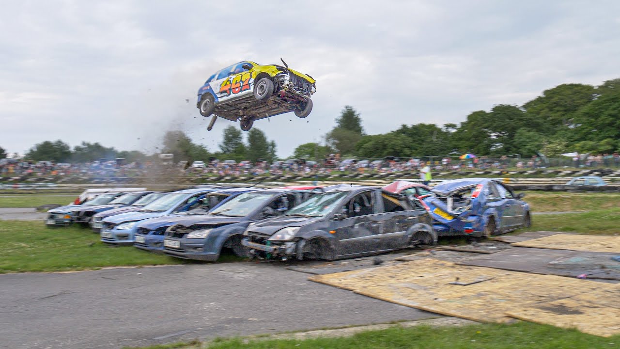 Car Jumping Competition! Angmering Raceway - June 2022
