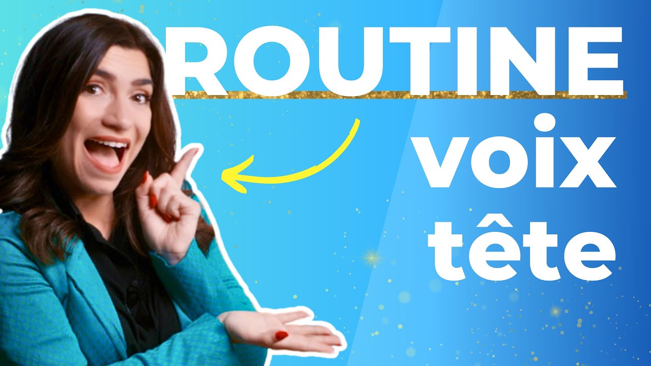 Voix de TÊTE chant ! La ROUTINE d’exercices INDISPENSABLE !