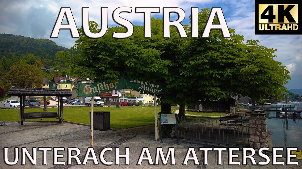 Unterach Am Attersee, Austria. May 2023.