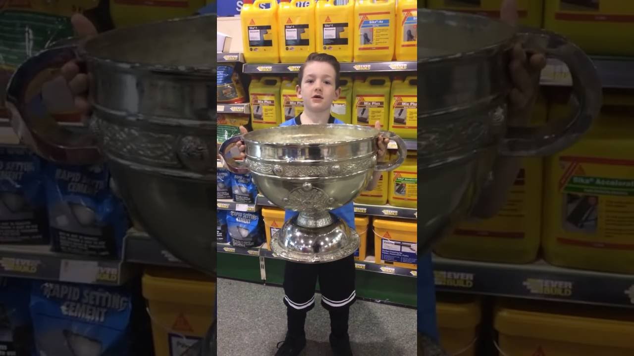 Sam with the Sam Maguire