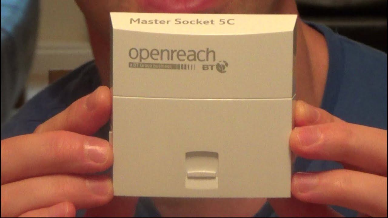 The New NTE5C BT OPENREACH Master Phone Socket & MK4 VDSL faceplate