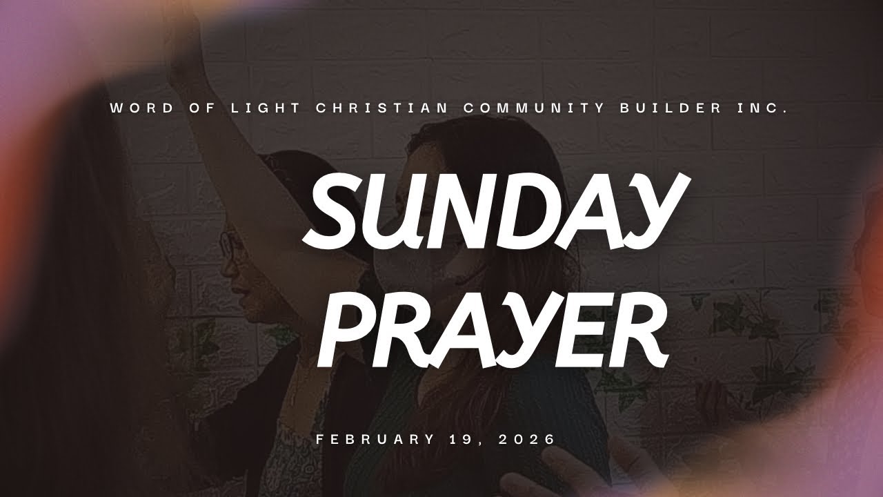 Sunday Prayer | Pastor Jun | Worship Team