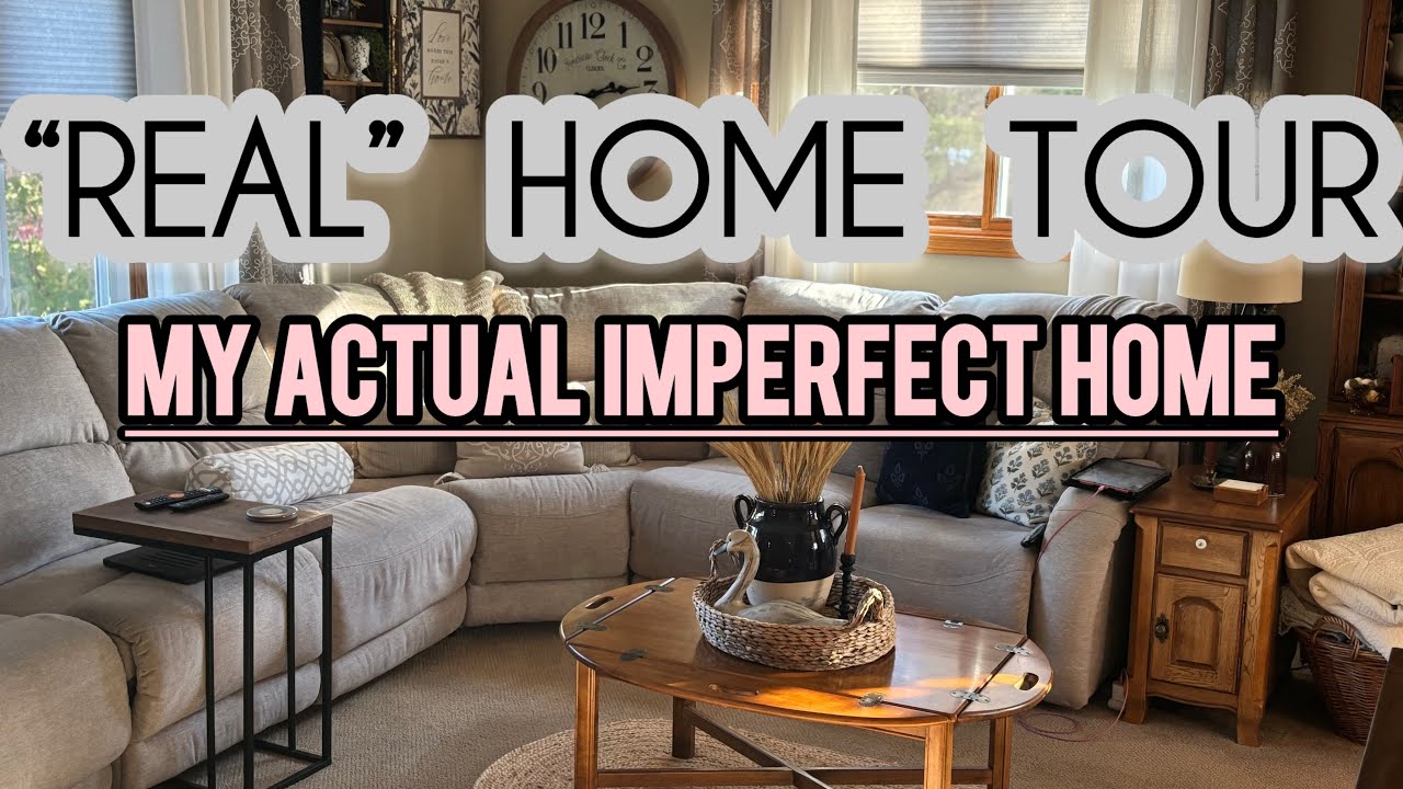 “Real Home Tour”| Inside my actual Imperfect but Cozy Home🏡