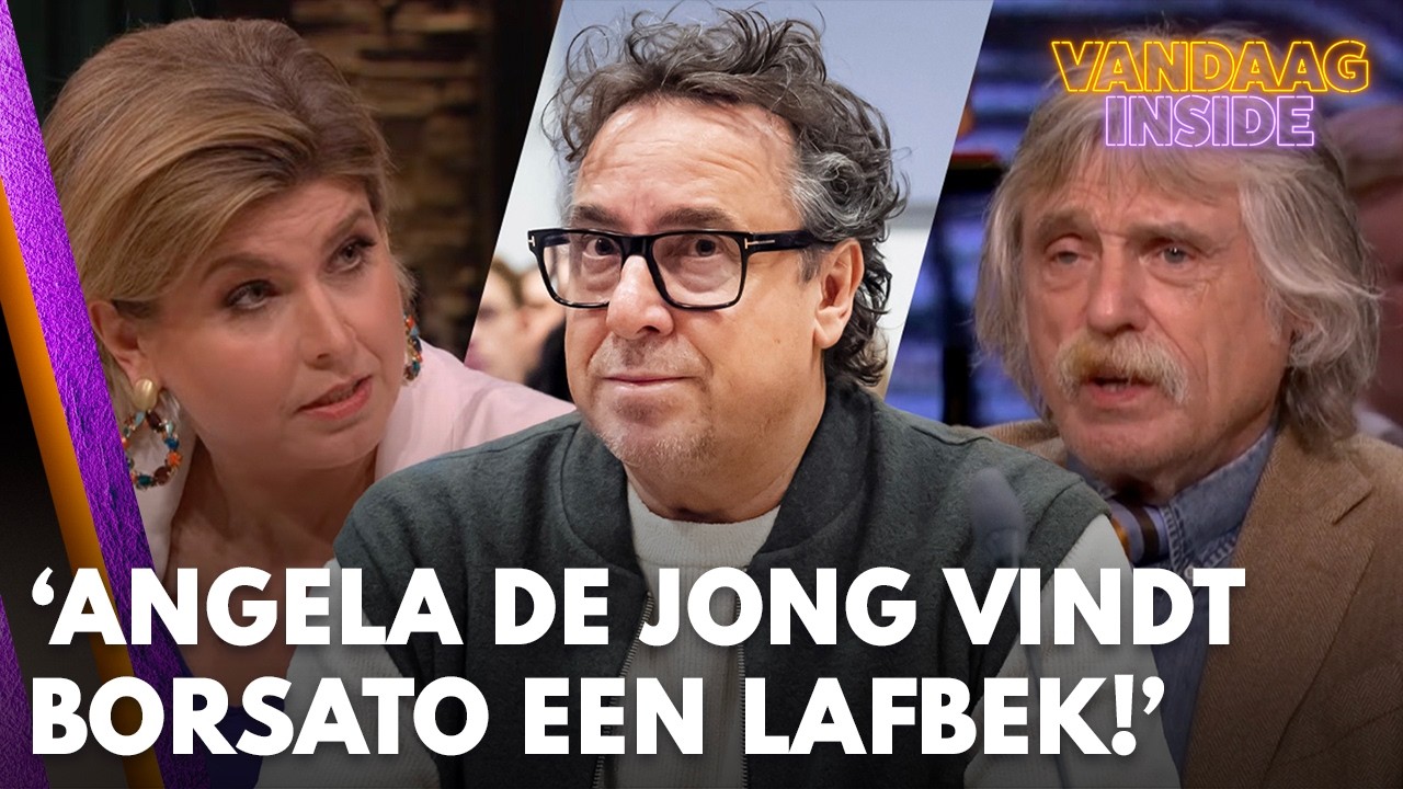 Johan Derksen: 'Angela de Jong moet zich neerleggen bij uitspraak van rechter over Marco Borsato'