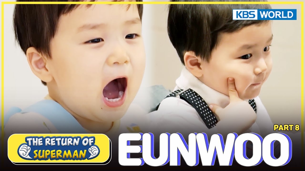 [IND/ENG] Superman BEST🏆 | EUNWOO Part. 8 - Minum jus sayur, foto di depan wartawan, nimbang BB, dll