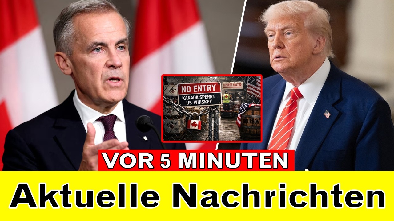 🚨 Kanada stoppt US-Whiskey: Historische Krise trifft Amerikas Bourbon-Industrie!