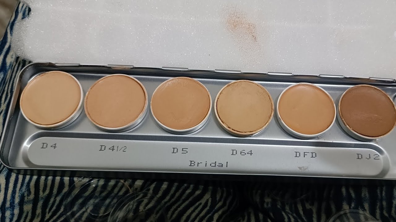 kryalon derma pallete ki main shades sbhi skin tone pr makeup krne k liye .....#derma #main shades