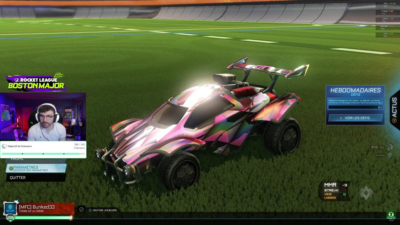 ROCKET LEAGUE : Claque sur claque