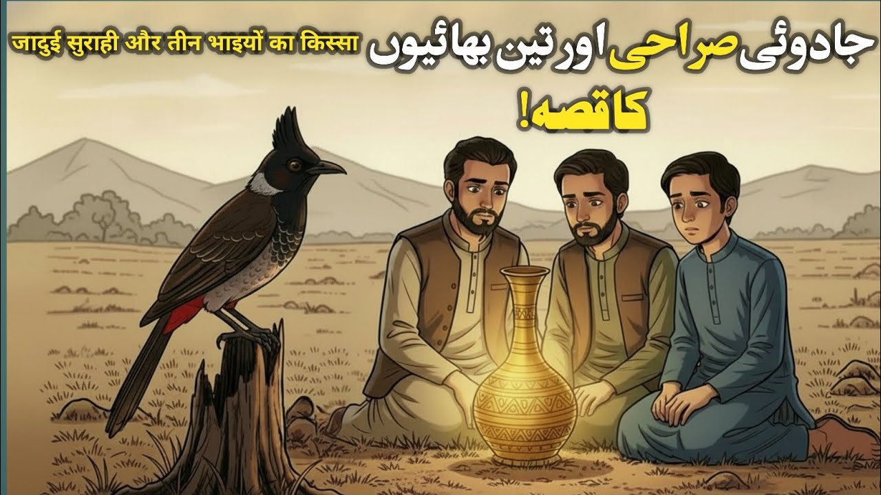 Jadui Surahi Aur Teen Bhaiyon Ka Kissa | Sabaq Amoz Kahani | Moral Stories in Urdu & Hindi