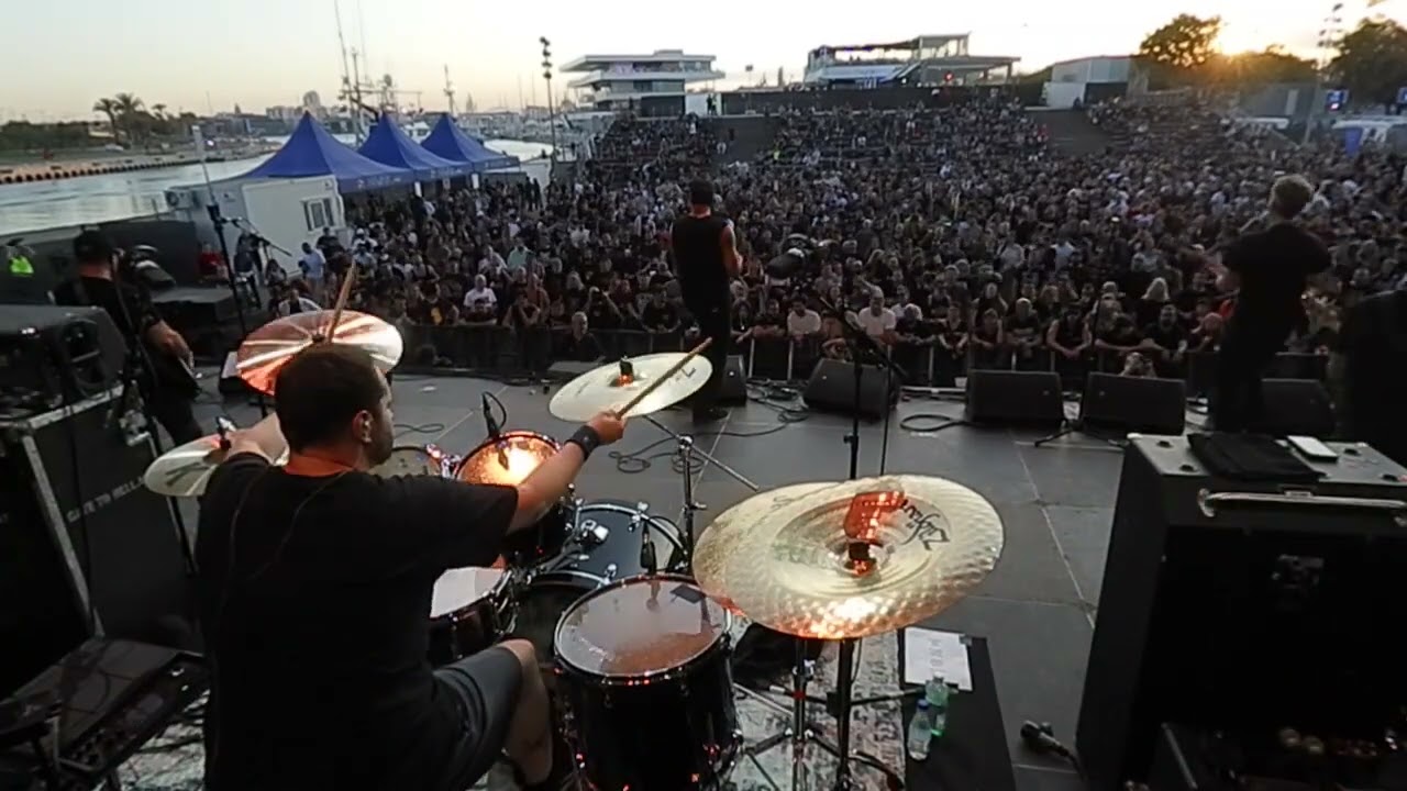 Strung Out - Drum Cam - Valencia, Spain - Full Show - Bad Religion Tour, May 16th 2025