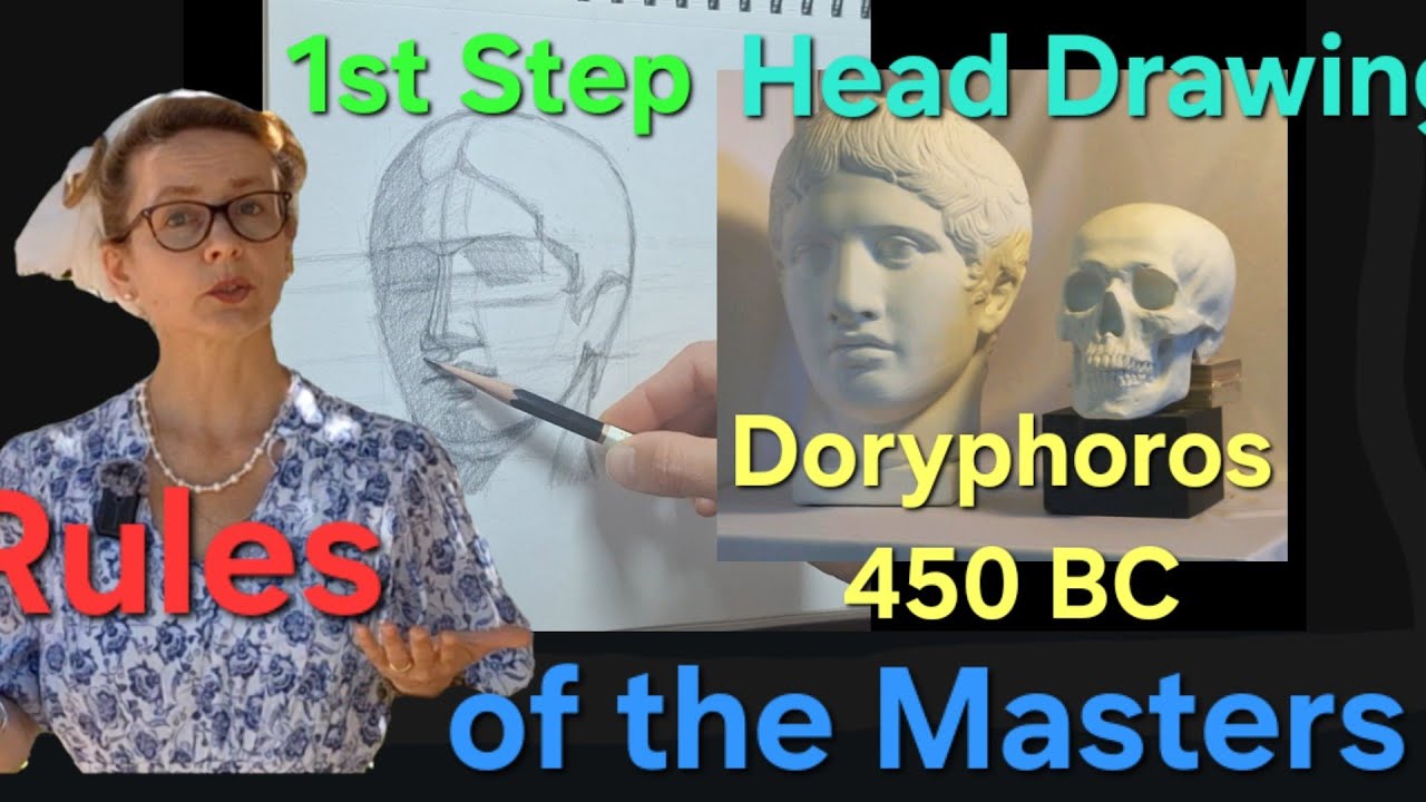 Successful Portrait Drawing 1st Step - Russian Academic Drawing Method