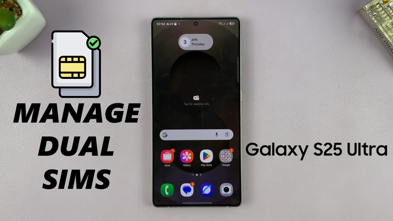 Dual-SIM Samsung Galaxy S25/S25 Ultra &ndash; So verwalten Sie SIMs