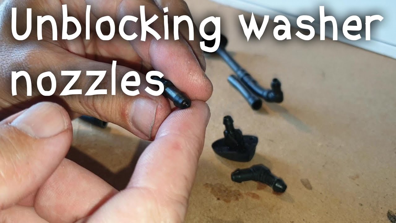 Очистка форсунок стеклоомывателя | Citroen C5 X7 Tourer