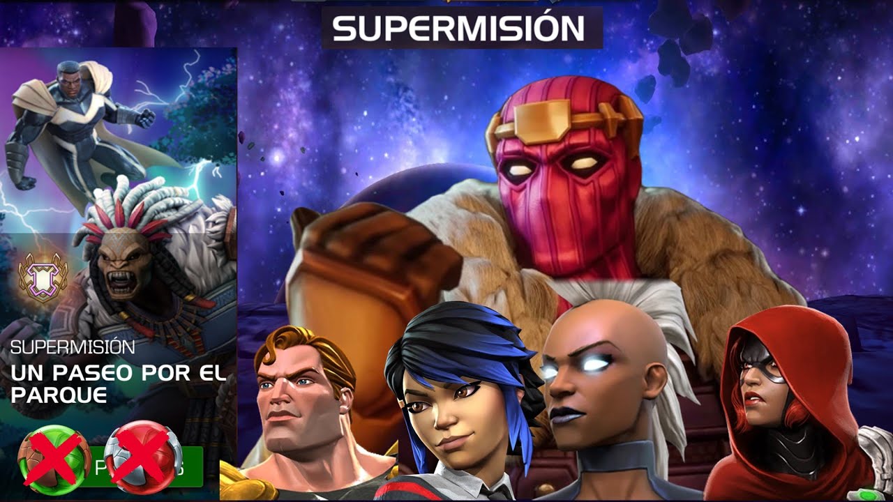 Cómo realizar FÁCILMENTE la SUPERMISION MENSUAL ADAPTATIVA NIVEL PRIMIGENIO + JEFES | Marvel MCOC
