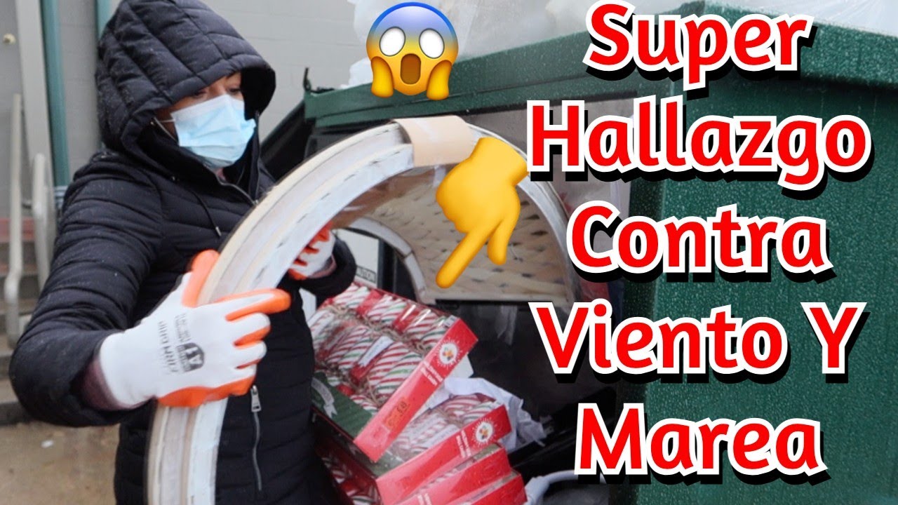 Super Hallazgo despues de La Navidad😱😳 Increible lo que Tiran Las Tiendas En USA