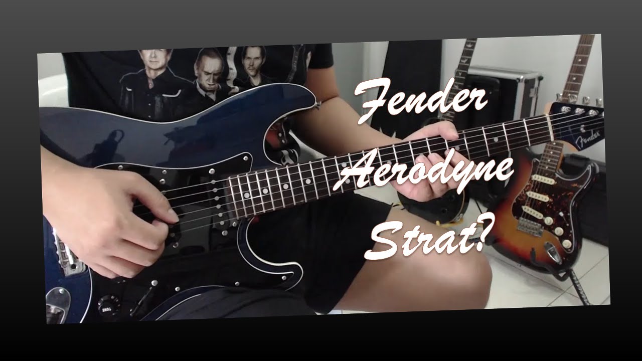 Fender Aerodyne Stratocaster HSS quick playthrough