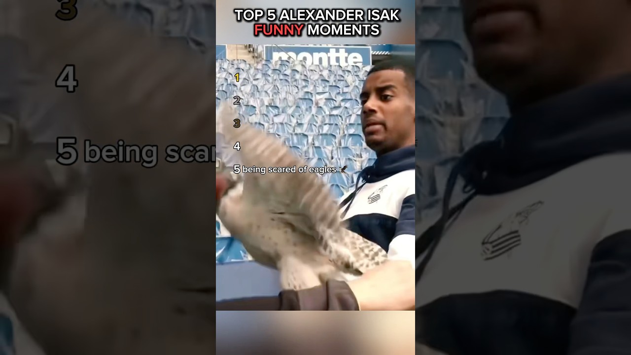 Top 5 ALEXANDER ISAK Funny Moments 😂 #football #liverpool #lfc #top5 #funny #viral #shorts #fyp