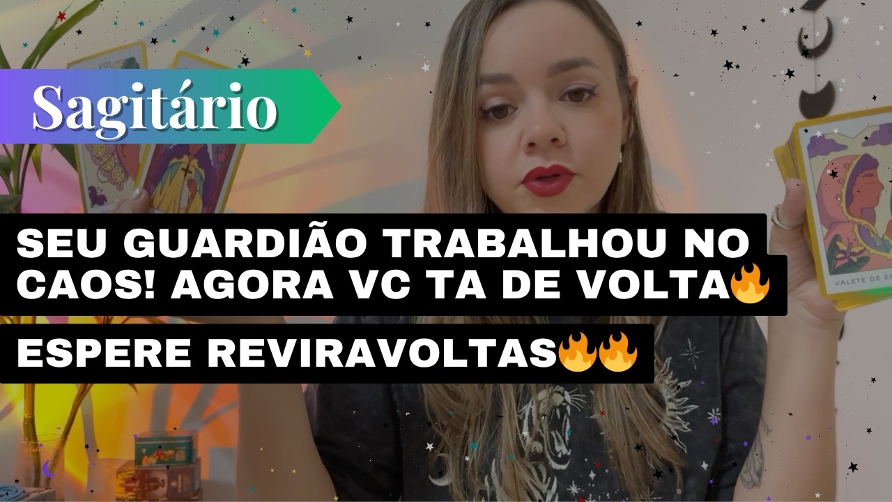 SAGIT&Aacute;RIO✨ABRIL✨SEU GUARDI&Atilde;O TRABALHOU NO CAOS! AGORA VC TA DE VOLTA🔥ESPERE REVIRAVOLTAS🔥🔥