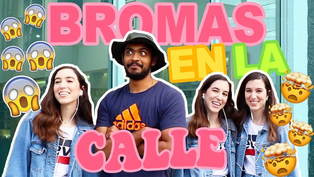 Confundiendo Gente en la Calle | Bromas en la Calle ♡ Trillizas | Triplets