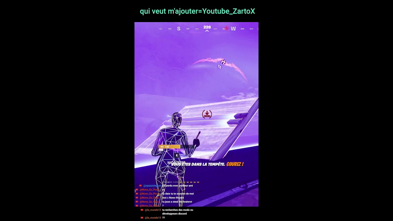 fortnite FR je joue avec vous