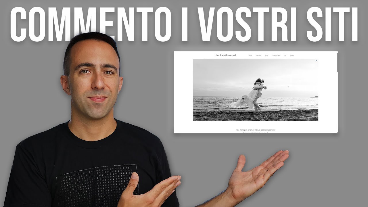Commento i VOSTRI PORTFOLIO FOTOGRAFICI sul WEB!