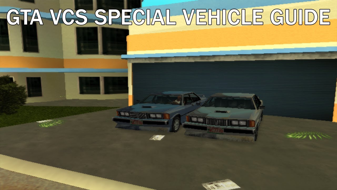 GTA VCS Special Vehicle Guide: AP/EC Beige and Blue Sentinel XS and AP/EC2 Beige Sentinel XS