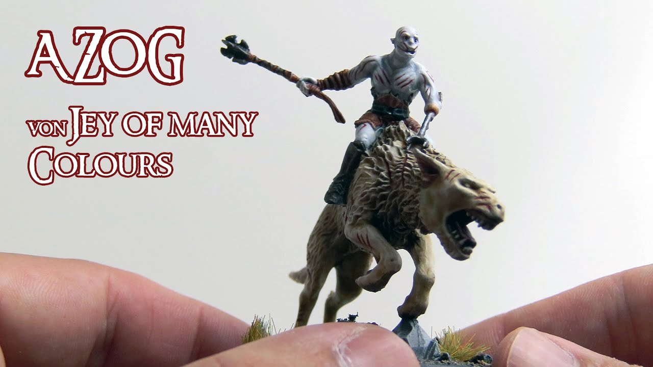 Mittelerde Tabletop - MEGA BEMALTER AZOG Unboxing - by Jey of many Colours