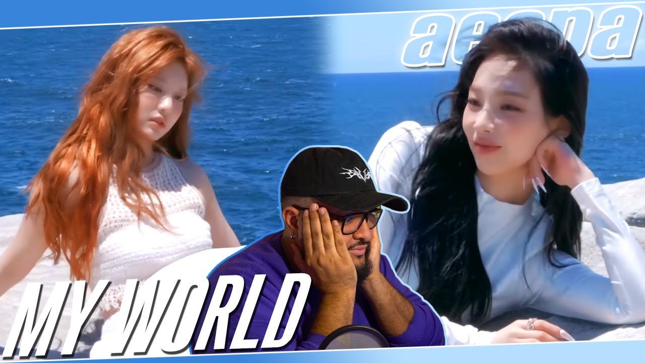 aespa 'MY WORLD' Jacket Behind The Scenes REACTION | Winter's Duality 🥹