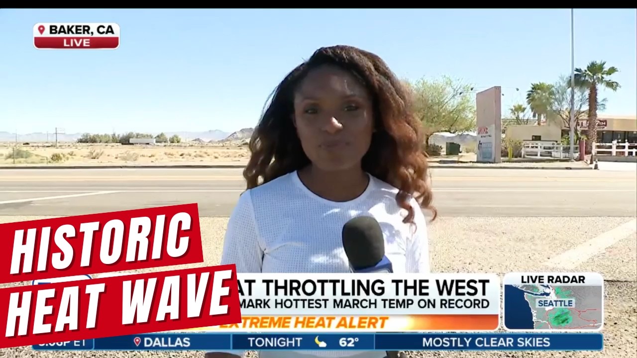 Live From California: Extreme Heat Wave Breaking Records Across The West