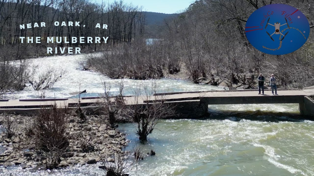 Flying above the Mulberry River