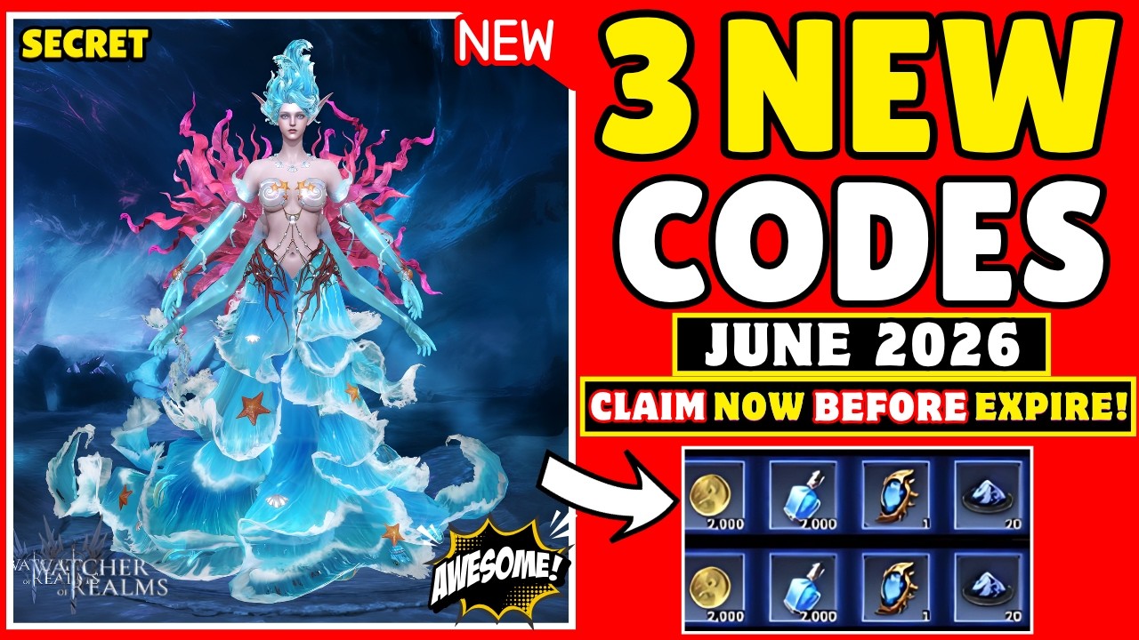 New All🔥 Watcher Of Realms Redeem Codes 2026 | Watcher Of Realms Code & Gameplay Tips