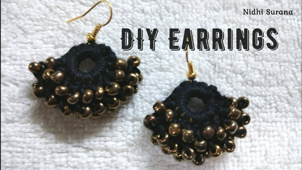DIY | Starry Night Earrings (0015)