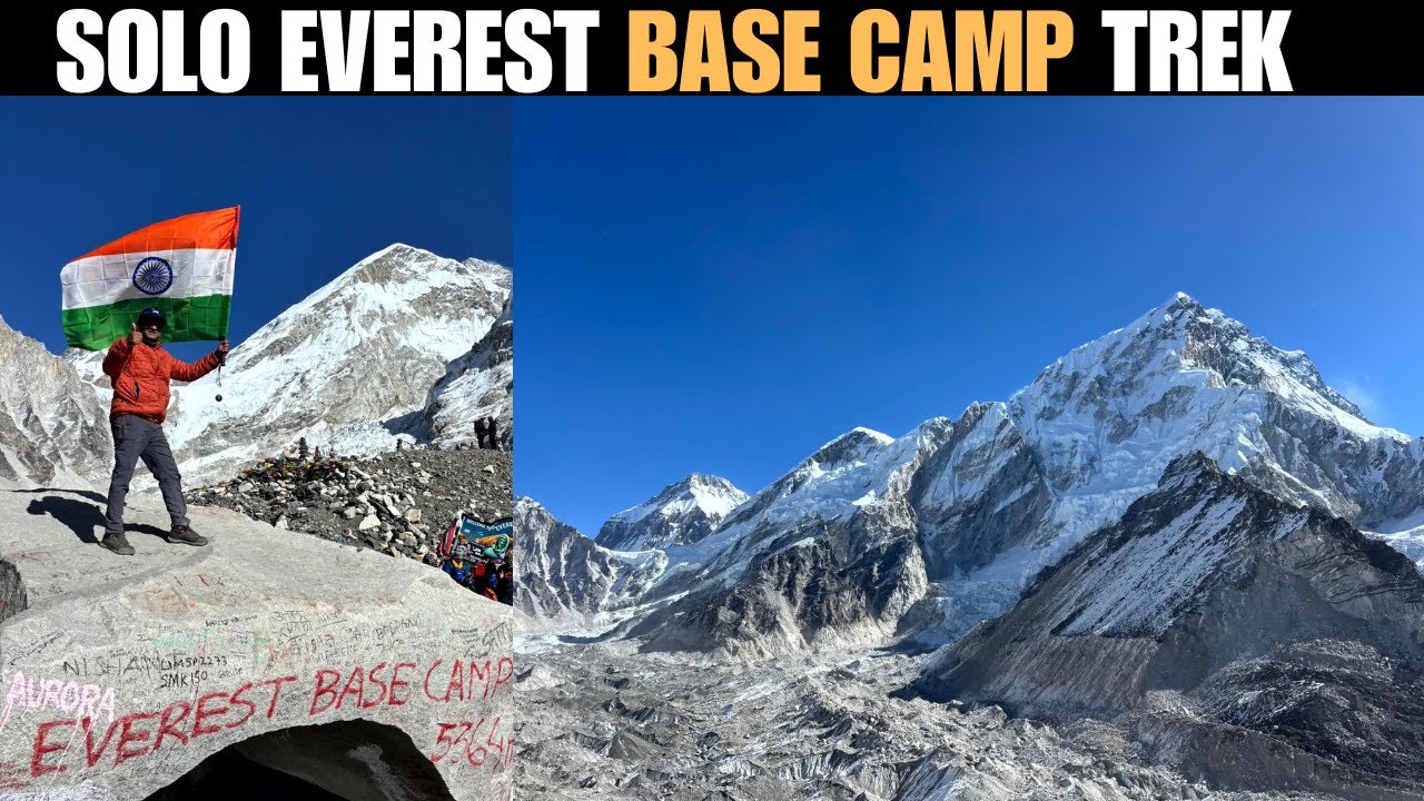 Day 8 | Everest Base Camp Trek | Lobuche  Gorakshep | Solo Trek | No Porter | No Guide