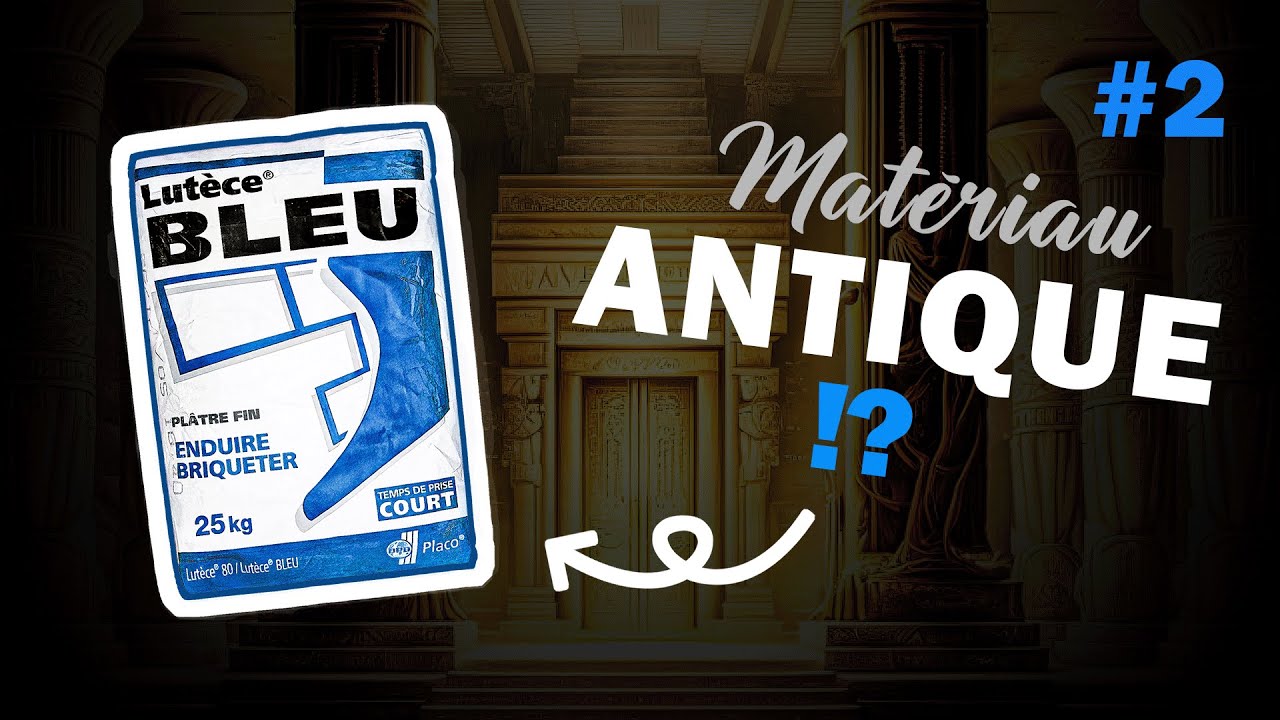 Je répare les murs avec un matériau ANTIQUE (Plâtre) 🏰 Rénovation PREMIUM｜Salle de bain 🛀 Épisode 2