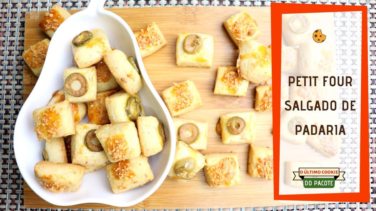 Petit four de padaria mais gostoso que existe! | super fácil de fazer!