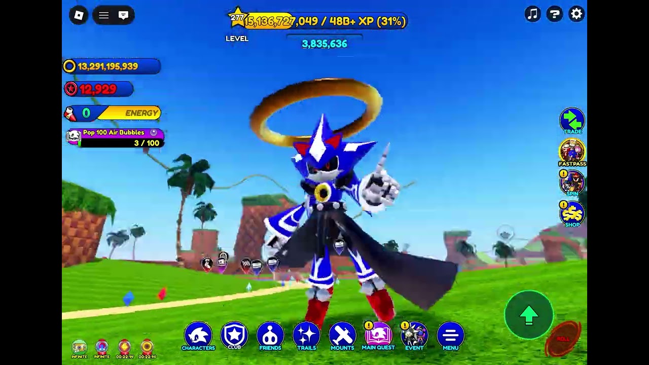 All SUPER FORMS IN SONIC SPEED SIMULATOR (RIDERS SUPER SONIC)