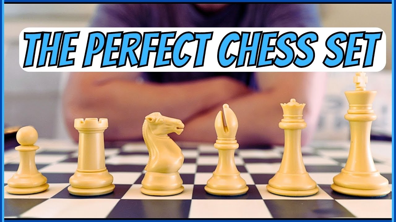 The Perfect Chess Set - Classic XL Super Heavyweight Edition Tournament Chess Set