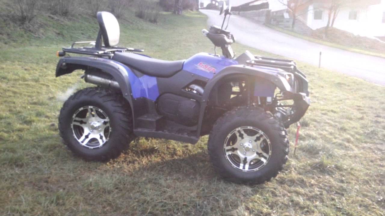 HISUN ATV 500 EFI Detailed Review and Sound Quad