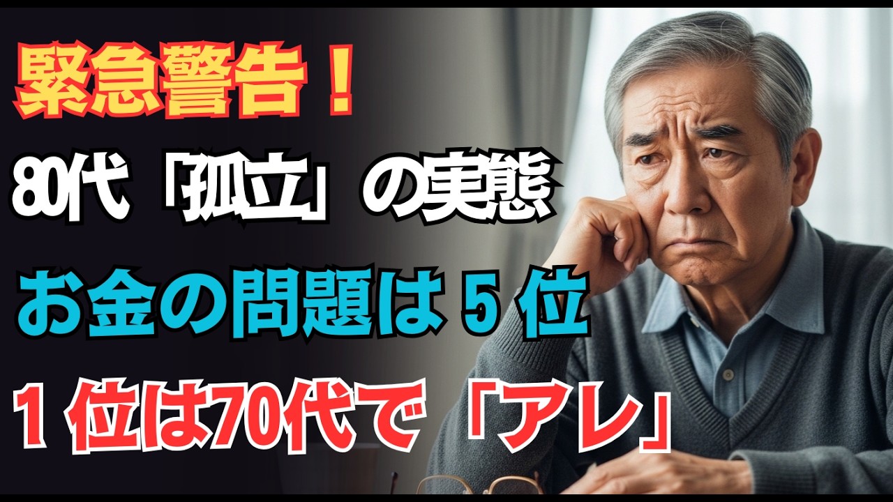 80代の孤独は、70代の「ある習慣」から始まる。お金よりも大切な、老後を守る5つの秘訣