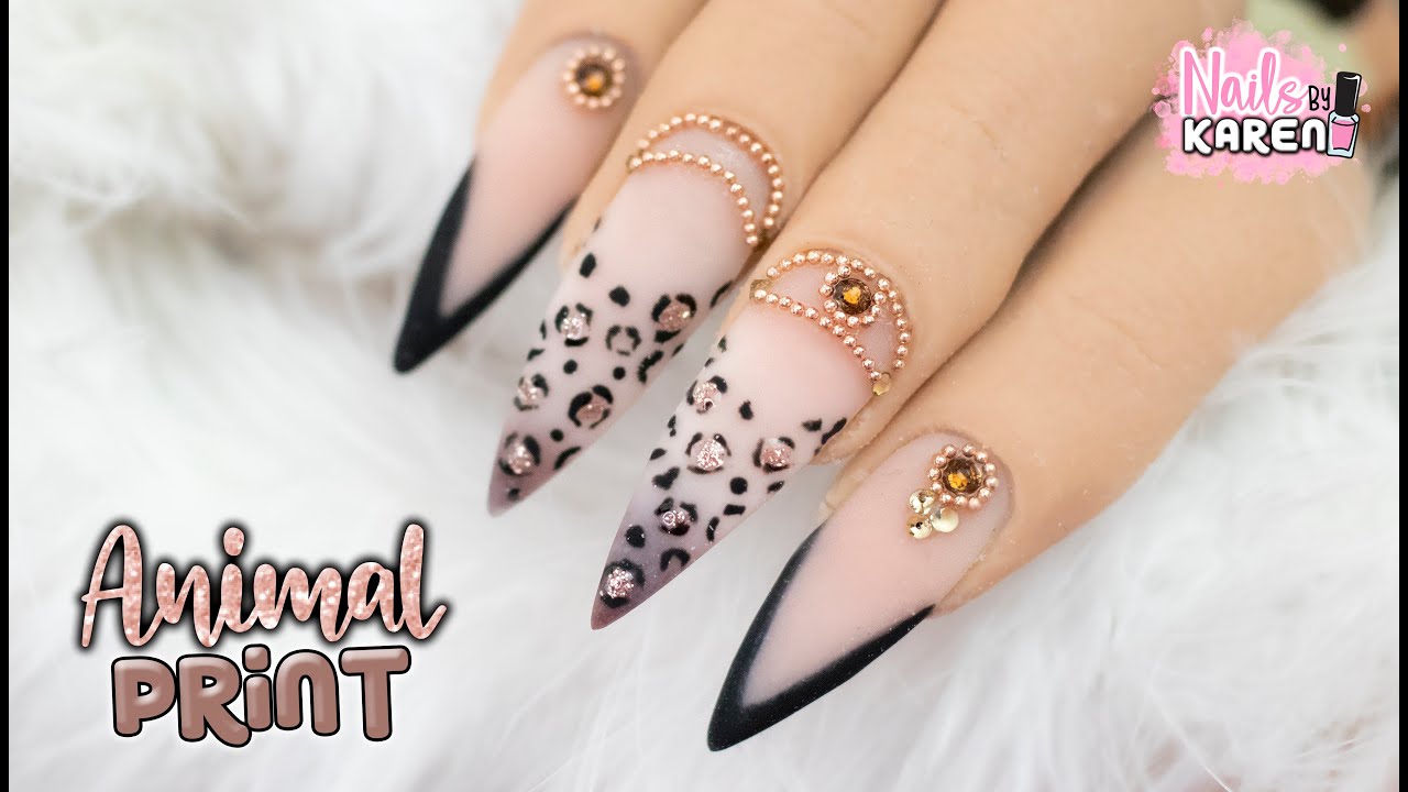 DISEÑO de UÑAS ELABORADO con ACRÍLICOS
