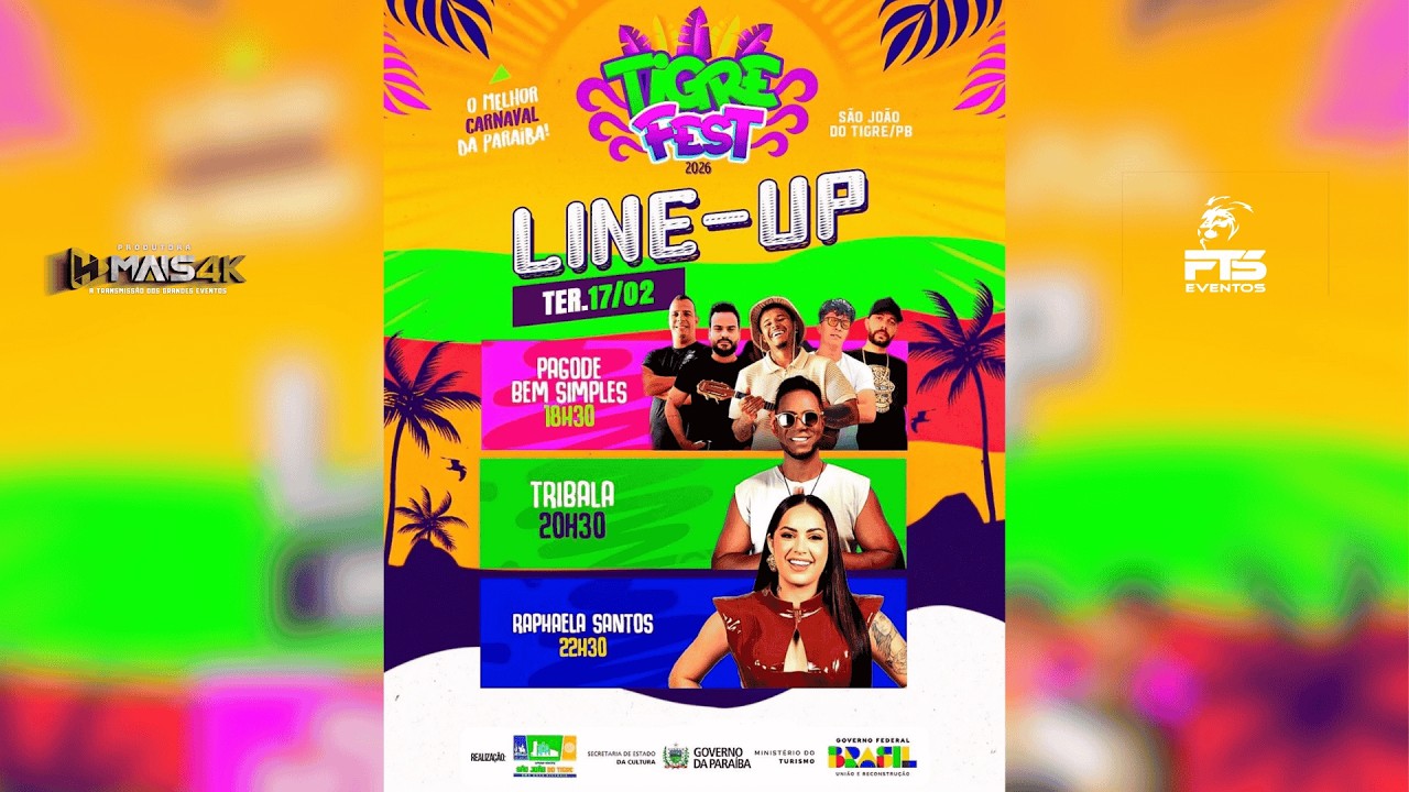 TIGRE FEST 2026 - Pagode Bem Simples –   Tribala-   Raphaela Santos