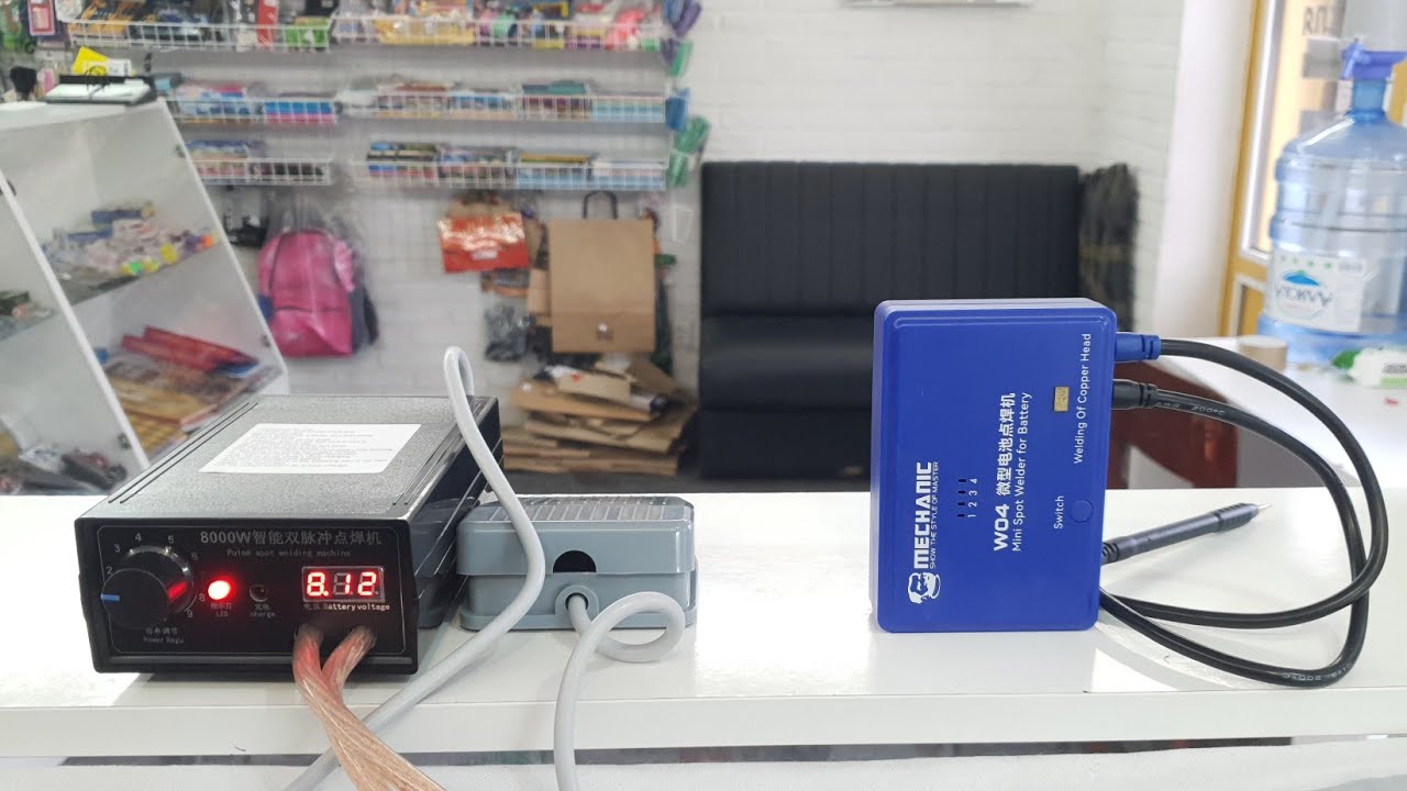 Лучшая сварка для iPhone батарей и аккумуляторов 18650? Тест MECHANIC и 8000W