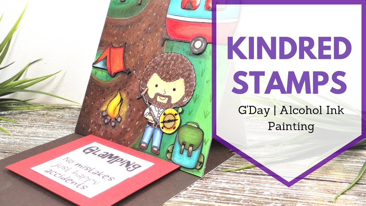 How to Make an Easel Card | Kindred Stamps & Beth Duff Designs Collab