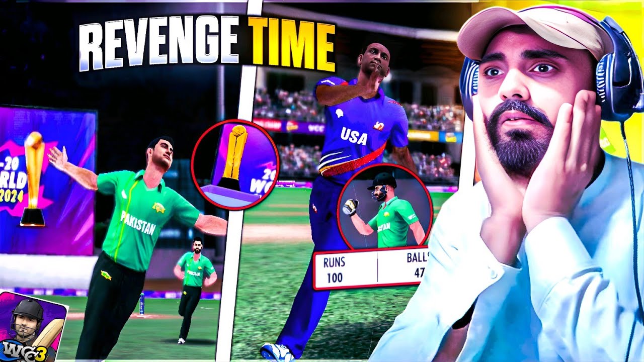 Finally Buy T20 World cup 24 In Wcc3 | Pak Vs USA | WCC3 GAMEPLAY IN HINDI URDU