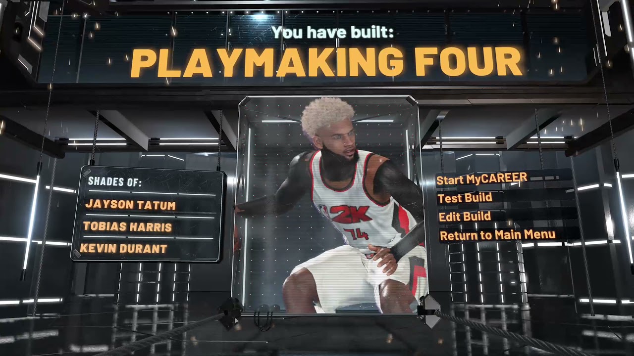 MY NEW FAVORITE BUILD! RARE PLAYMAKING FOUR 2K22 CURRENT GEN