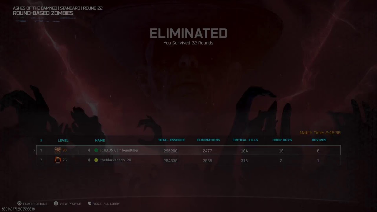 Bo7 Zombies EE Ashes of the dammed