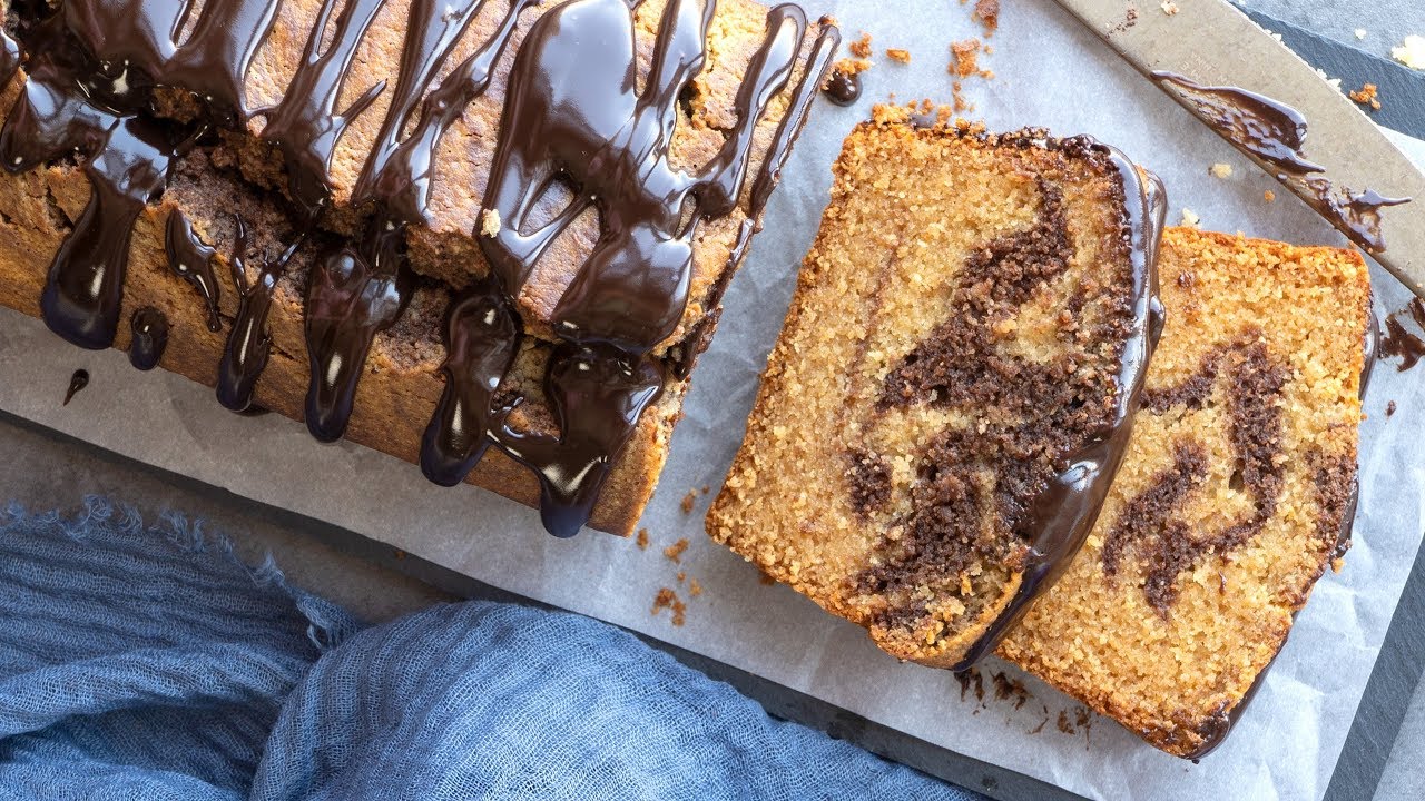 Marble Cake (Dairy Free, Gluten Free, Refined Sugar-Free)