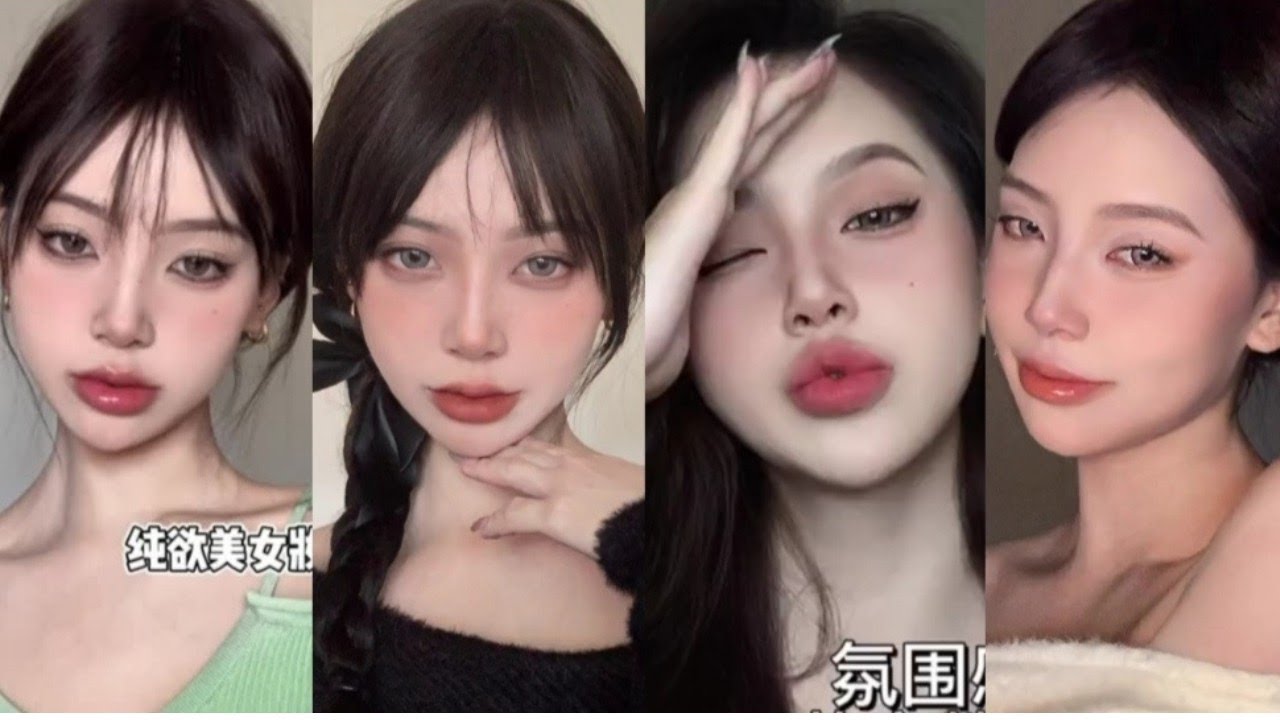 Douyin makeup 🍒 Học makeup xinh như tỷ tỷ Douyin Trung #1